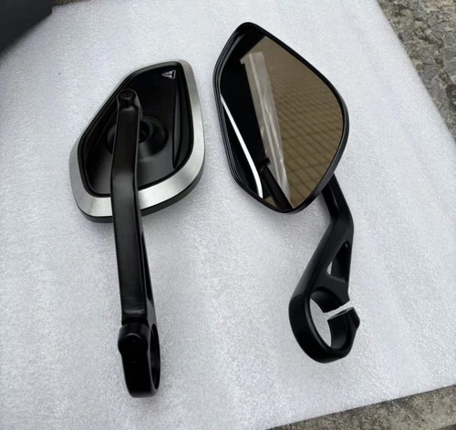 For triumph bar end rearview - for,