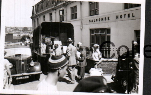1951 salcombe traffic jam - jam, in