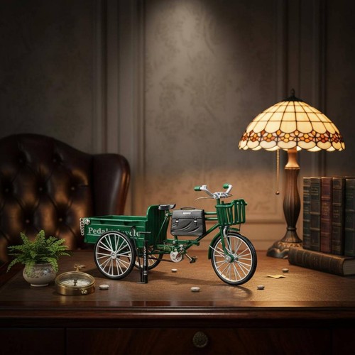 Tricycle truck model - tricycle, alloy
