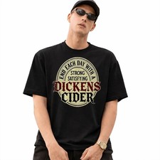 Dickens Cider Pun T-Shirt Mens