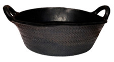 BLACK 21L RUBBER SKIP FEED