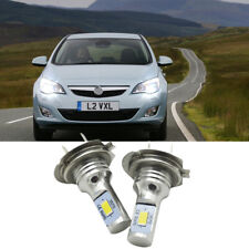 For Vauxhall Astra J mk6 2009-2015 Headlight Low Beam 2x H7 LED Bulbs Lamp 6000k