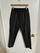 Yohji Yamamoto Pour Homme Dark Grey Wool Pants Trousers