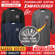 Personalised Embroidered  All-purpose waterproof gown Your Text Beauty Parlour