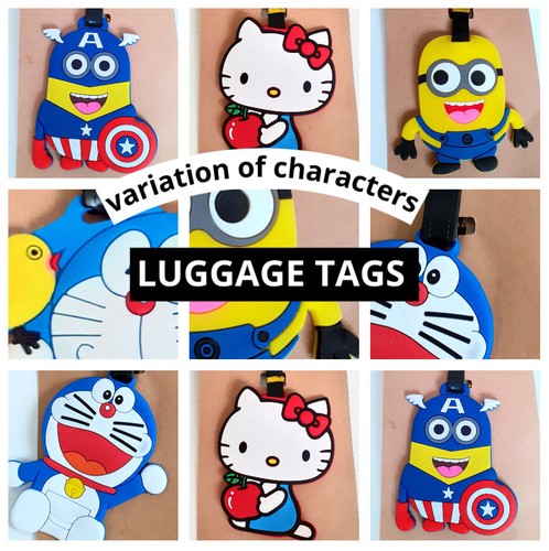 Cute cartoon luggage tag - cute,