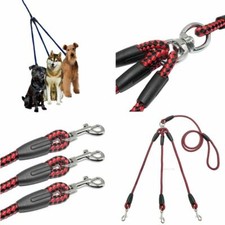 3 Way Dog Coupler Leads Triple