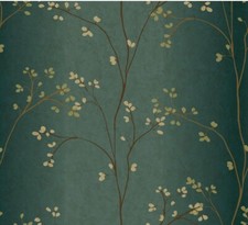 Vertical Leaf and Vine Ombre