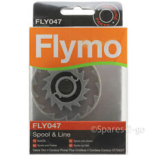 FLYMO Strimmer Spool & Line Garden Trimmer Sabre Trim FLY047 Genuine Spare Part