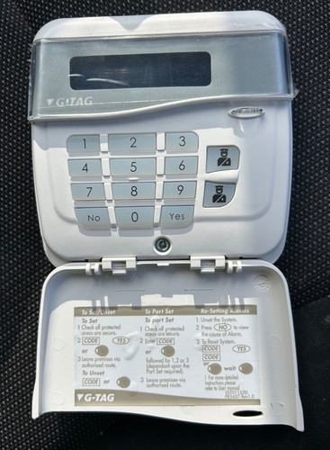 Tag risco alarm keypad - g-tag,