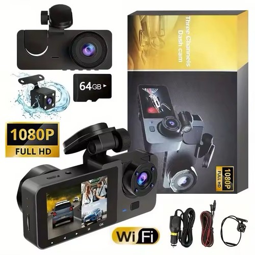 Dash cam front - • dash, &