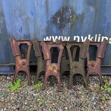 Vintage Cast Iron Cinema Seat