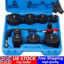 9PCS Turbo System Leakage Tester Turbocharger Air Pressure Boost Leak Test Kit