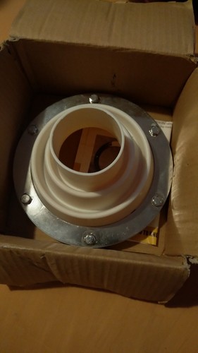 Large bell tent stove flashing - tent,