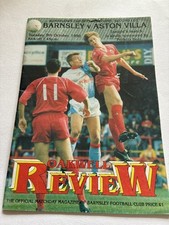 Barnsley v Aston Villa [Football League Cup] 2nrd 2nd Leg + Match Ticket