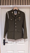 British Army No.2 Service Dress Tunic – Royal Artillery – Olive Green – Lanyard