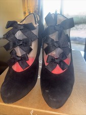 Christian Louboutin Antondo 100 Black Suede