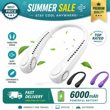6000mah neck fan with - 6000mah, cooling