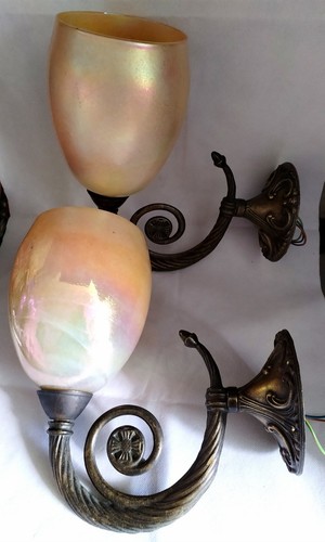 Pair vintage art deco style - pair,