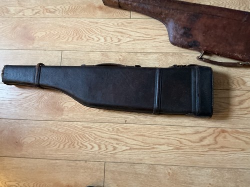 Antique leather leg mutton - antique,