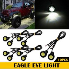 10X 9W White LED Eye Car