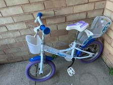 Disney Frozen 16 Inch  Girls Bike With Basket