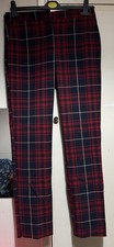 Tartan Slim Fit Zara  Trousers