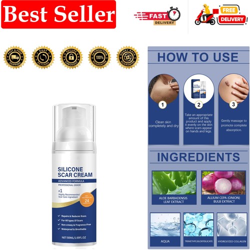 Silicone scar cream - silicone,
