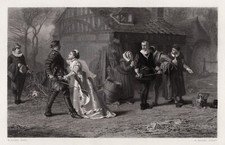 FRAMED 1800s Marcus Stone