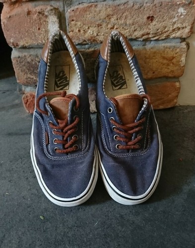 Vintage navy blue brown - , vans