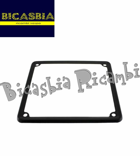 12821 black plate frame - -,