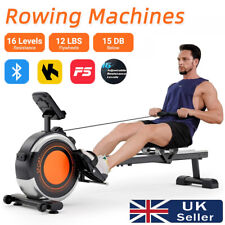 Magnetic Rowing Machine Rower with LCD Monitor Home Gym Fitness Cardio Exercise