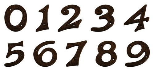 Door numbers inch - door,