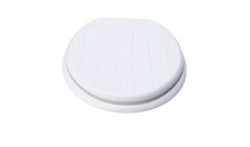 White MDF Toilet Seat Tongue &