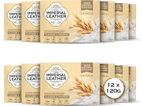 Oatmeal exfoliating bar soap - bar,