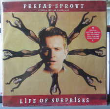 Prefab Sprout - Life of Surprises 12 single vinyl record in poster bag 1992 
