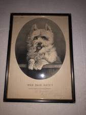 Antique Currier and Ives stone