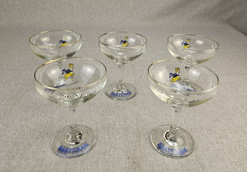Vintage babycham coupe glasses - vintage,