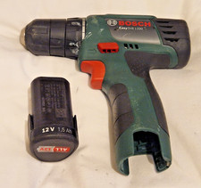 Bosch easy drill 1200 Cordless Drill Screwdriver 12V + 1.5Ah battery (working)