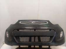 KIA PICANTO Front Bumper 2011-2014 Hatchback GALAXY BLACK [Z1] 865111Y000 
