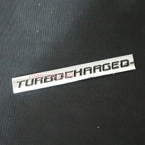 Silver black turbocharged - 1x,