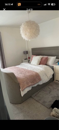 Kingsize bed with surround - kingsize,