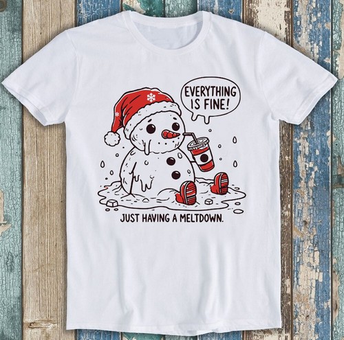 Just having meltdown snowman - having,