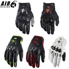 Leather Motorbike Gloves Motorcycle Dirt bike Bomber MX Motocross Cycling Gloves