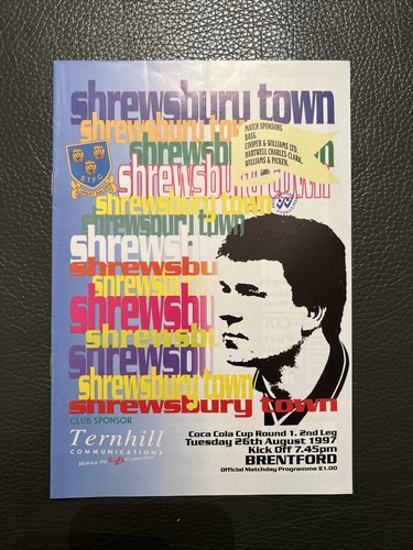 1997 shrewsbury town v - 26.8.1997.,