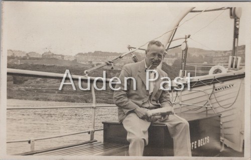 Man smoking pipe 1940s - smoking,