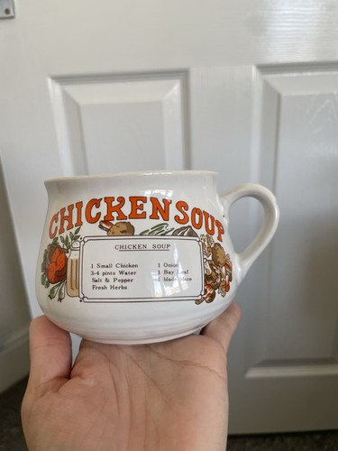 Vintage chicken soup recipe - vintage,