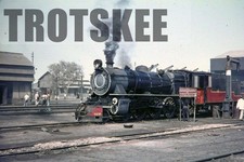 35mm Slide INDIAN Railways Steam Loco YB 30035 1976 Original