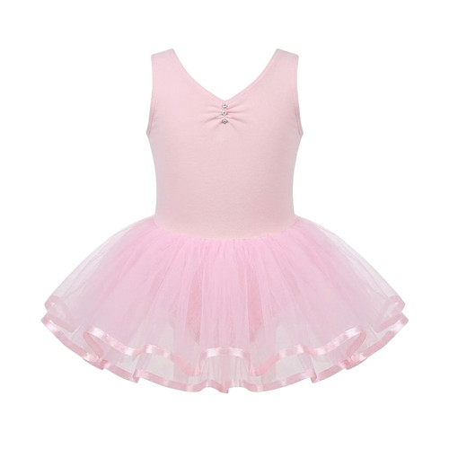 Girls pink ballet tutu dress - pink,
