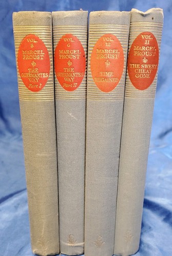 Marcel proust books - 4,