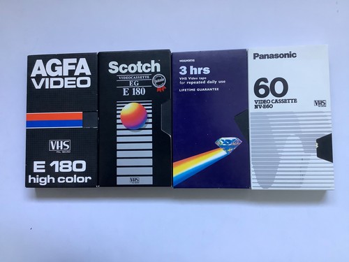 Vhs blank video tapes - vhs,